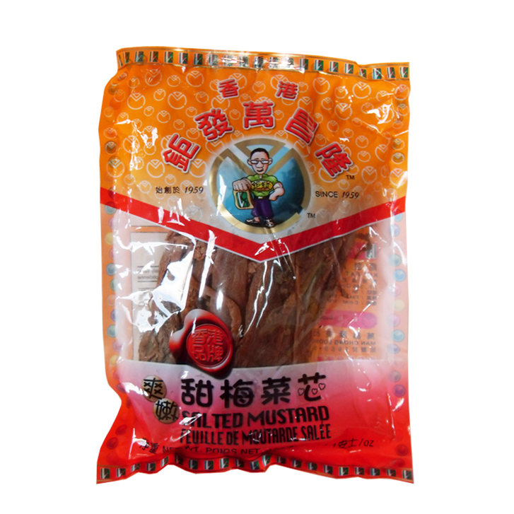 Kui Fat 鉅發 甜梅菜芯 50x400g 包