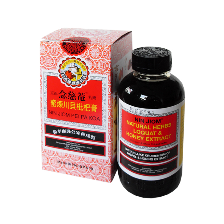 Nin Jiom Sirop Pei Pa Koa No.1 24x300ml pot
