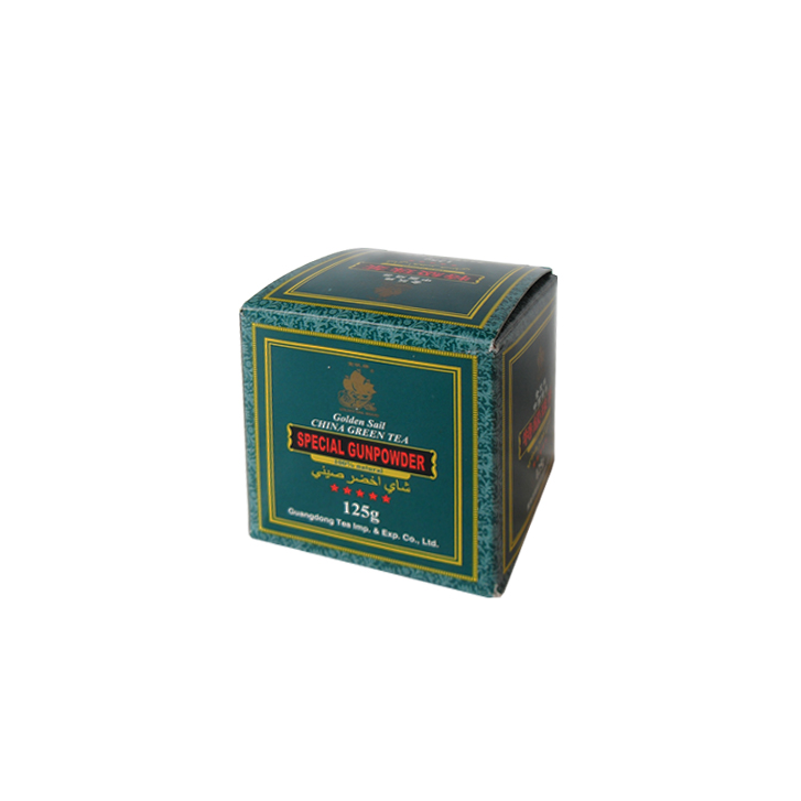 Golden Sail Special Gunpowder Tea 80x125g box