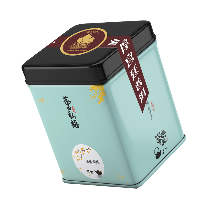 Golden Sail Pu-erh thee 20x150g blik