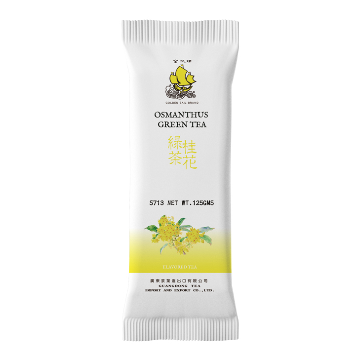 Golden Sail Groene thee met Osmanthus 12x125g zak