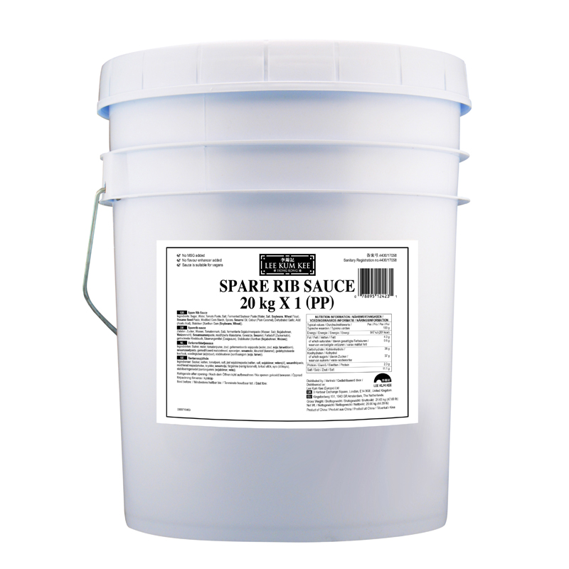 Lee Kum Kee Spareribsaus 1x20kg plastic fles ***