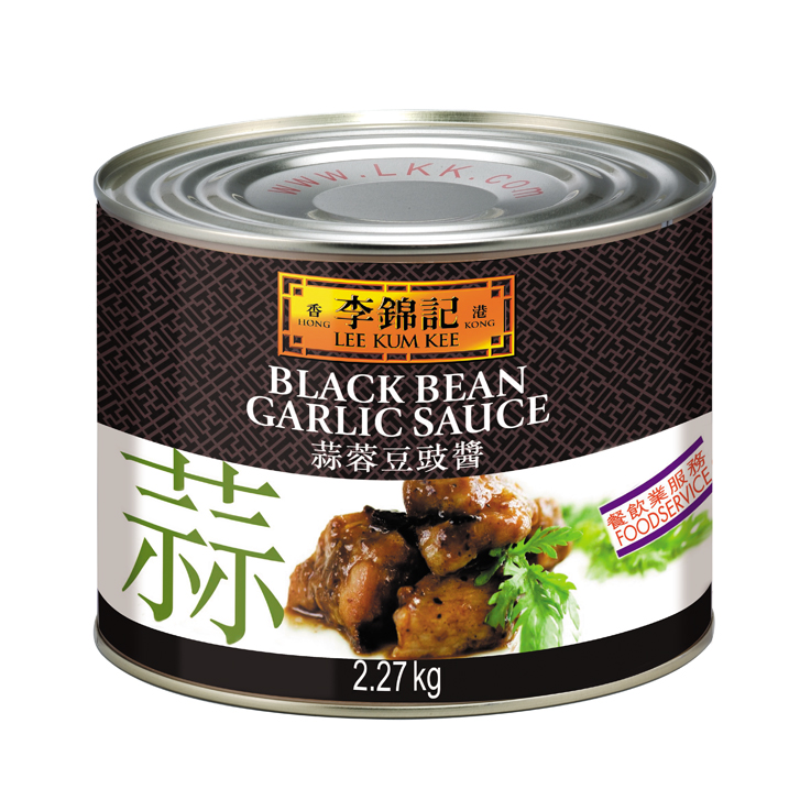 Lee Kum Kee Zwarte Bonen Knoflooksaus 6x2.27kg blik ***
