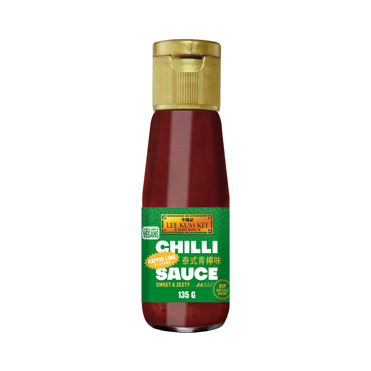 Lee Kum Kee Kaffir Lime Flavour Chilli Sauce 12x135g bottle