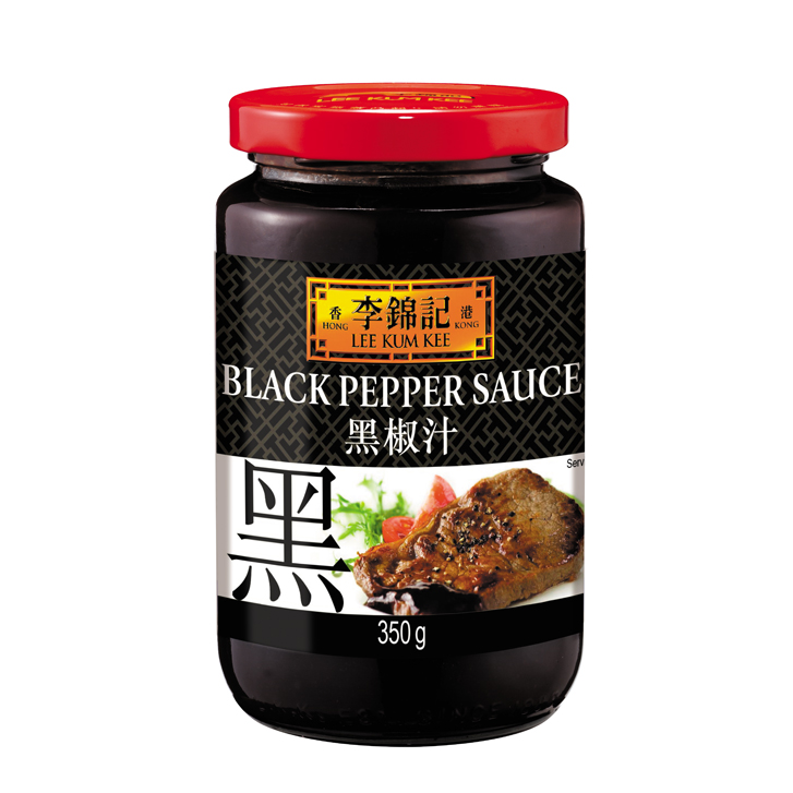 Lee Kum Kee Schwarze Pfeffersauce 12x350g Krug