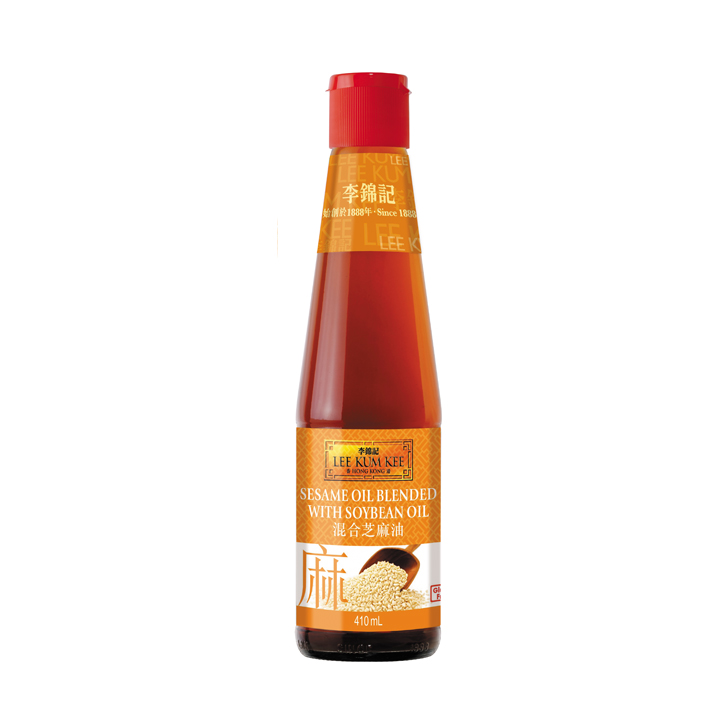 Lee Kum Kee Sesamolie gemengd met sojaolie 12x410ml fles