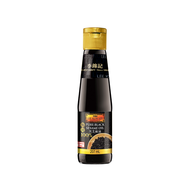 Lee Kum Kee Pure Black Sesame Oil 12x207ml bottle