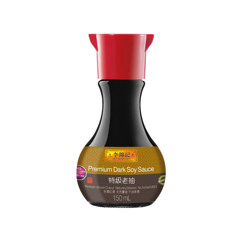Lee Kum Kee Premium Dark Soy Sauce 12x150ml bottle