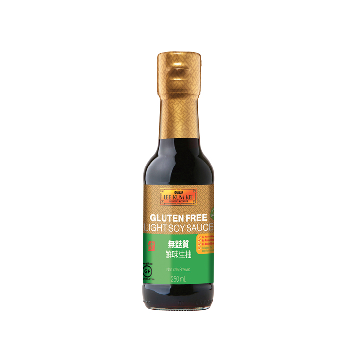 Lee Kum Kee Gluten Free Light Soy Sauce 12x250ml bottle