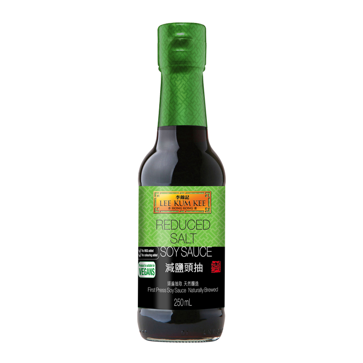 Lee Kum Kee Reduced Salt Premium Light Soy Sauce 12x250ml bottle