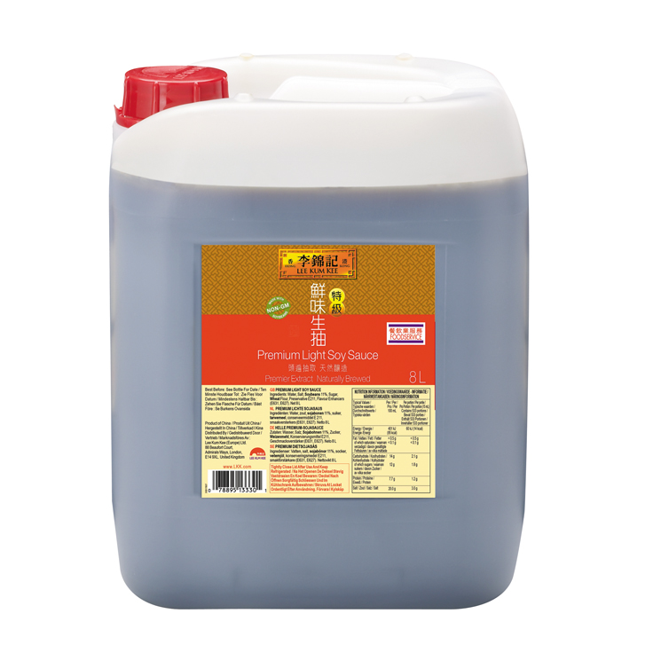 Lee Kum Kee Premium Light Soy Sauce 2x8ltr pp