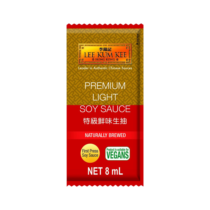 Lee Kum Kee Premium Light Soy Sauce 500x8ml sachet