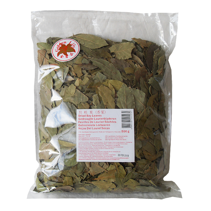 Golden Lily Gedroogde Laurierbladeren 20x500g zak