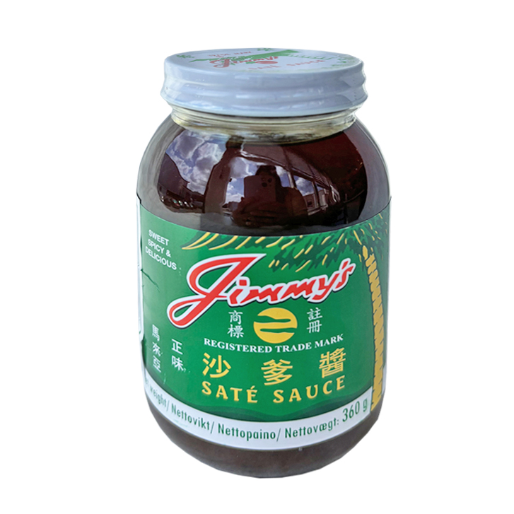 Jimmy's Sauce saté 24x360g pot