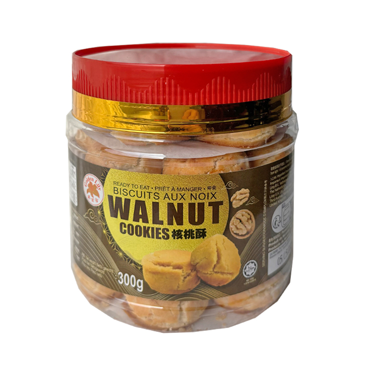 Golden Lily Biscuits aux noix 24x300g pot