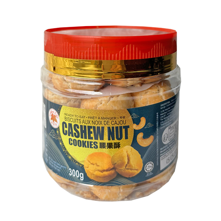 Golden Lily Biscuits aux noix de cajou et aux cacahuètes 24x300g pot