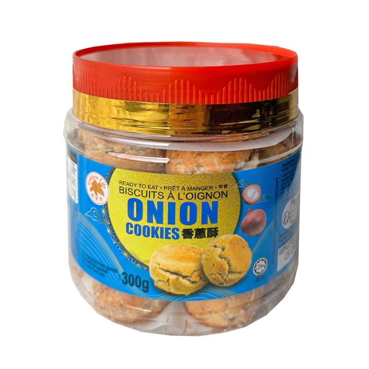 Golden Lily Biscuits à l'oignon 24x300g pot