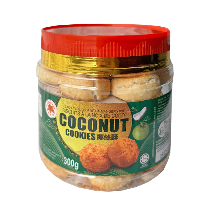 Golden Lily Biscuits à la noix de coco 24x300g pot