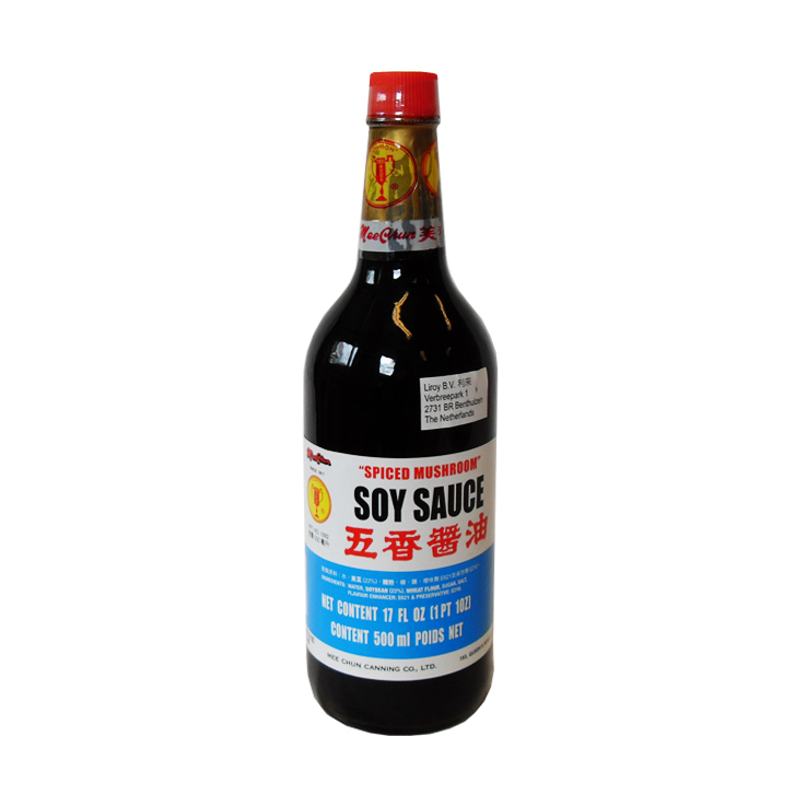 Mee Chun Sauce soja épicée 12x500ml bouteille