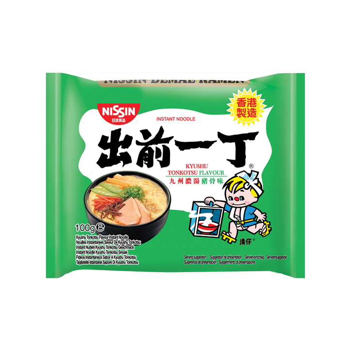 Nissin Mì gói vị Kyushu Tonkotsu 90x100g gói