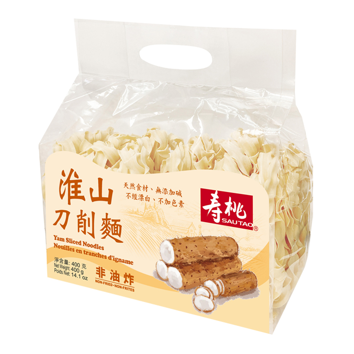 Sau Tao Gesneden noedels met yamsmaak 12x400g zak