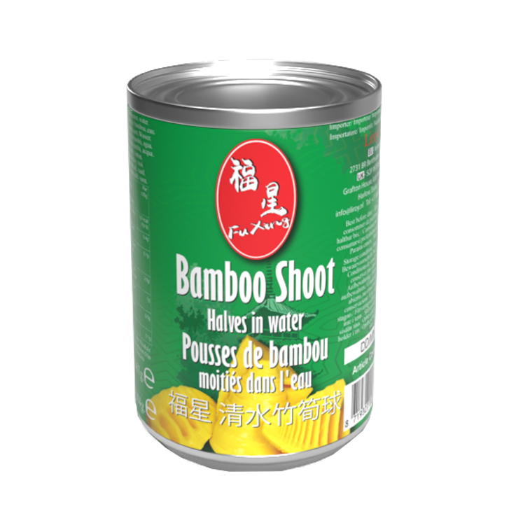 Fu Xing Bamboescheuten (halve) 24x567g blik