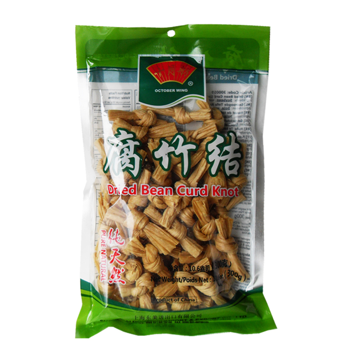 October Wing Tàu hũ ky cuộn nơ 25x300g gói