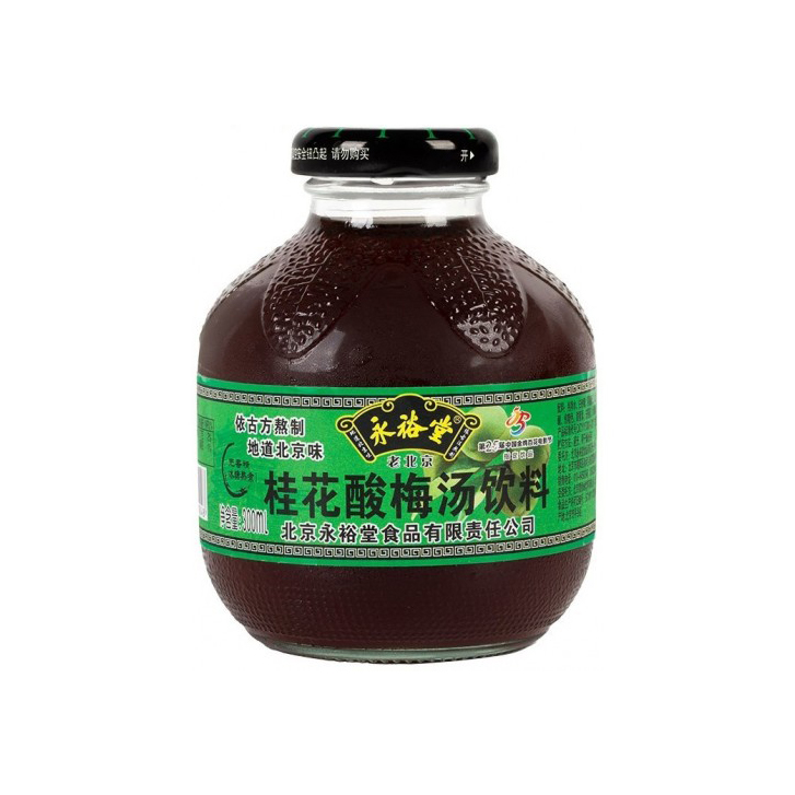 Yong Yu Tang Saures Pflaumengetränk - Süße Duftblüte 12x300ml Flasche