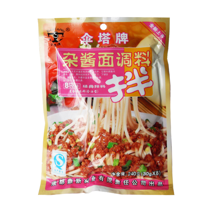 San Ta Noedel sauce - Sichuan stijl met sojabonen pasta 30x240g zak
