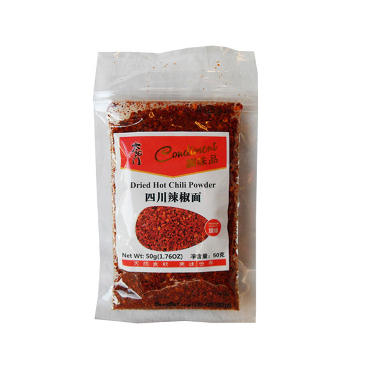 Tai Yang Men Gedroogde hete chilli poeder 30x50g zak