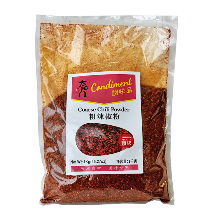 Tai Yang Men Bột ớt thô 6x1kg gói
