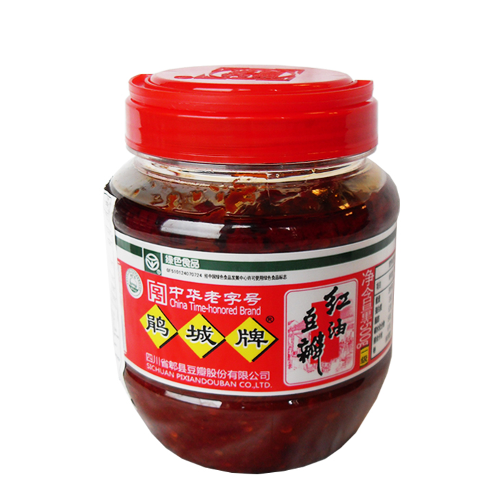 Juan Cheng 鵑城 紅油豆瓣 24x500g 罐