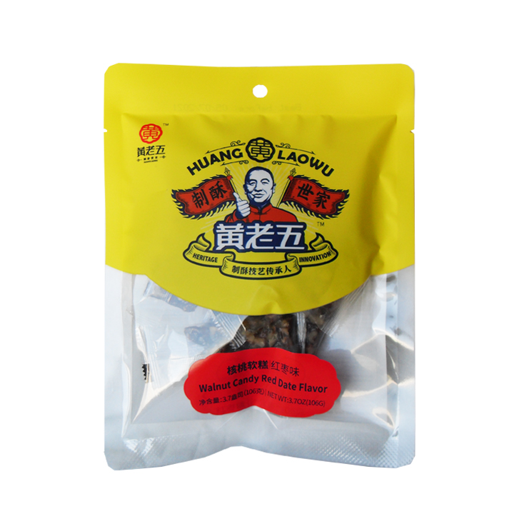 Huang Lao Wu 黄老五 核桃软糕 红枣味 20x106g 包
