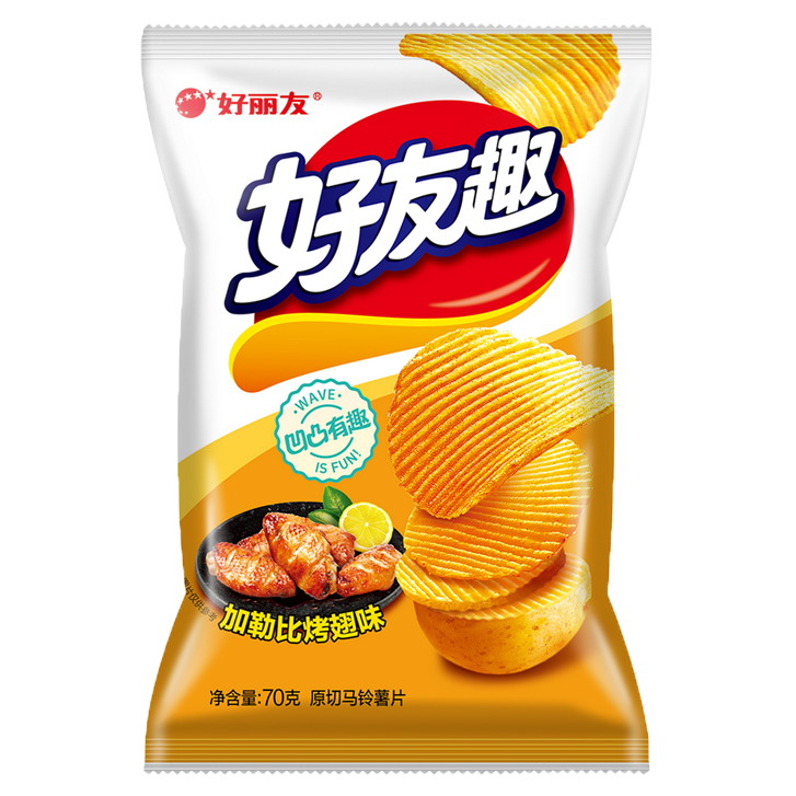 Orion Aardappelchips - Geroosterde vleugelsmaak 20x70g zak