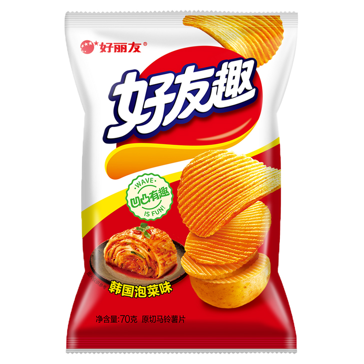 Orion Aardappelchips - Pittige smaak 20x70g zak