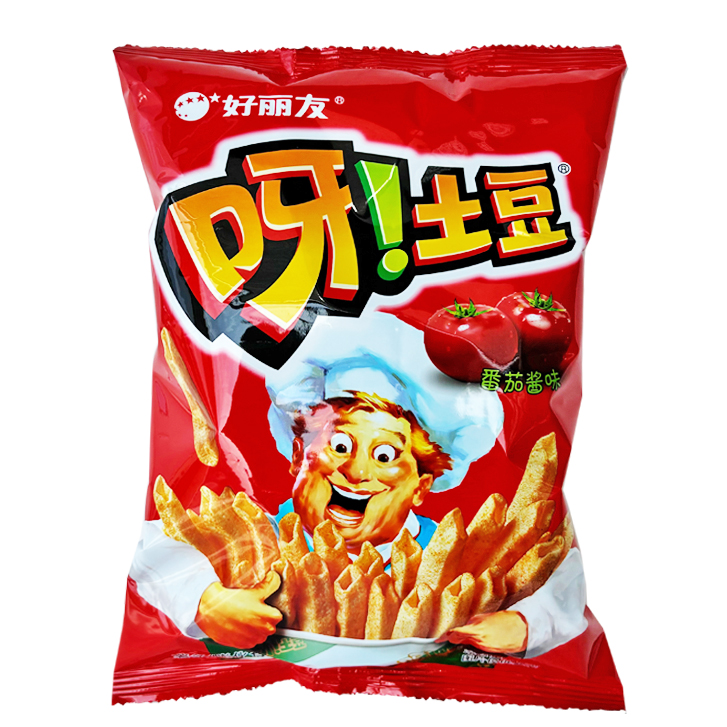 Orion Potato Chips - Ketchup Flavour 20x70g zak