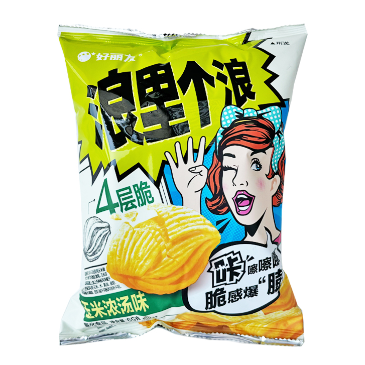 Orion Corn Chips - Sweet Corn Flavour 20x65g bag
