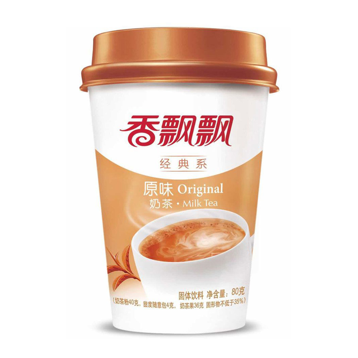 Xiang Piao Piao Classic Milk Tea - Original Flavour 30x80g cup 30x80g cup