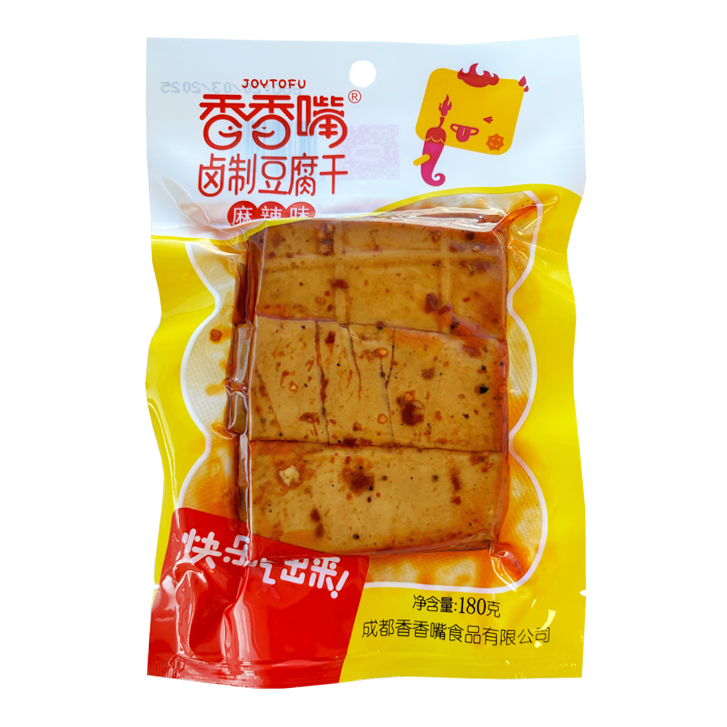 Xiang Xiang Zui Beancurd Snack - Mala Flavour 40x180g bag