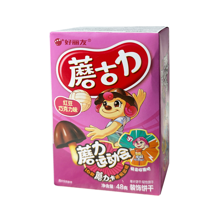 Orion Koekjes met rode bonen- en cacaosmaak 32x48g doos