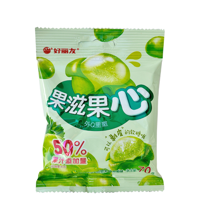 Orion Kẹo dẻo - vị nho xanh 40x70g gói