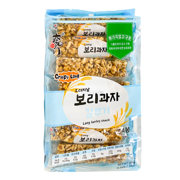 Tai Yang Men Puffed Barley Snack 20x200g bag
