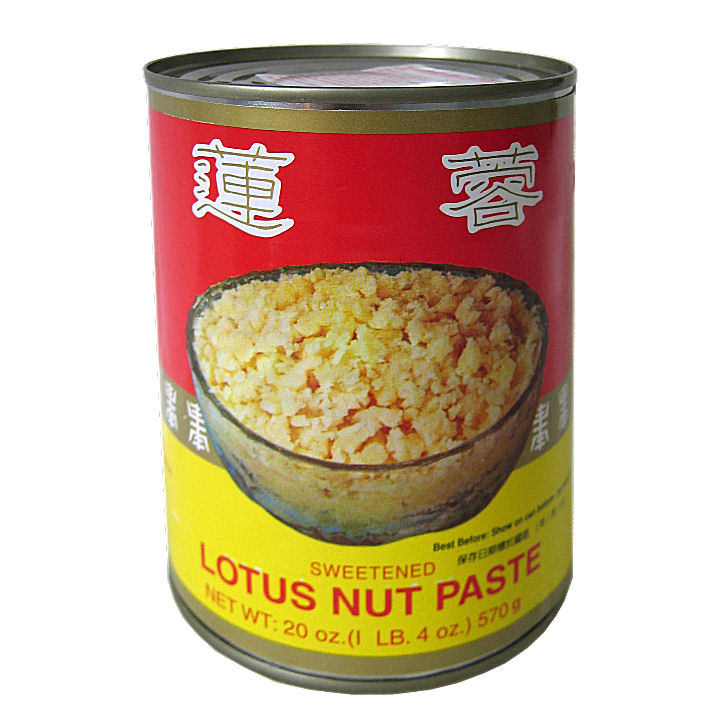 Wu Chung Gezoete lotusnootpasta 24x570g blik