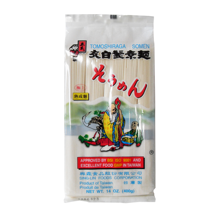 Wu Mu Tomoshirage Somen Noedels 48x400g zak