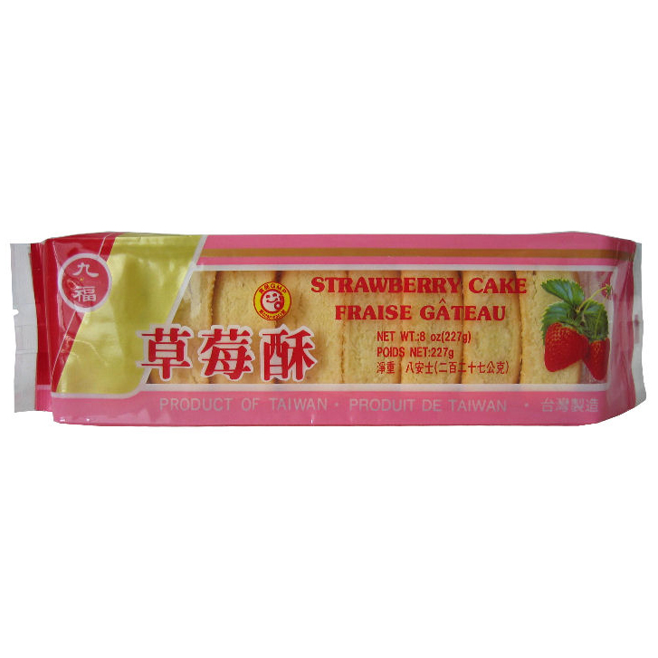 Nice Choice Aardbeien cake 48x227g zak