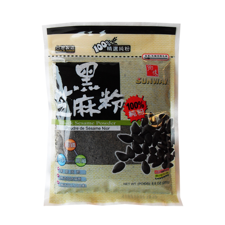 Sunway Zwart sesampoeder 50x250g zak