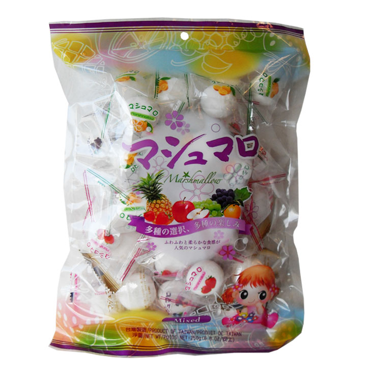 Marshmallow Marshmallow assortiment 12x250g zak