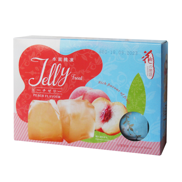 Love & Love Pâte de fruits - Goût pêche au miel 12x200g boîte