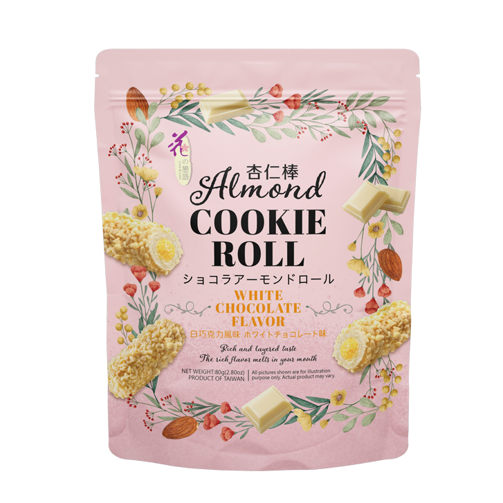 Love & Love Keksrolle mit Mandeln 12x5x16g Tasche