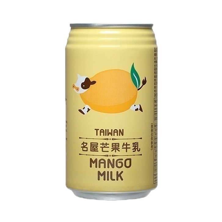 Famous House Famous House Mango Melk Drink 24x340ml blik